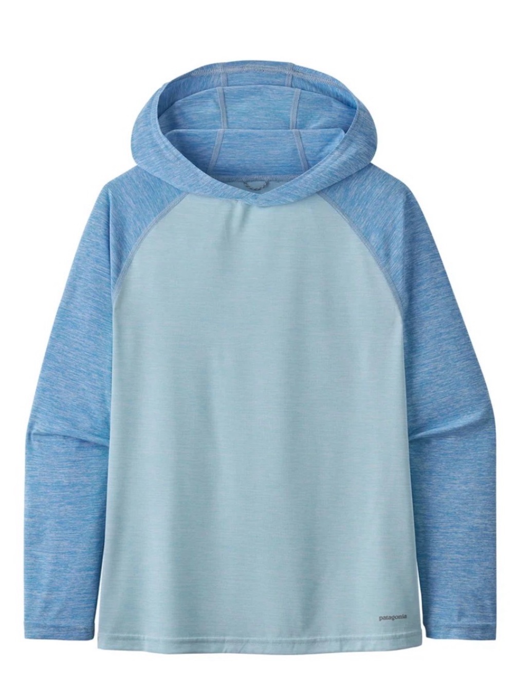 Patagonia Kids' Capilene Cool Daily Hoody Blue Performance Shirt
